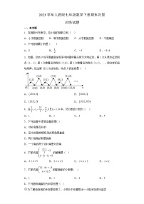 2022--2023学年人教版七年级数学下册期末巩固训练试题