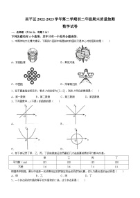 北京市昌平区2022-2023学年八年级下学期期末数学试题（含答案）