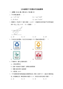 北师大版七年级数学下册期末考试模拟卷（五）附答案