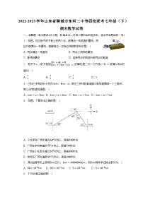 2022-2023学年山东省聊城市东阿三中等四校联考七年级（下）期末数学试卷（含解析）