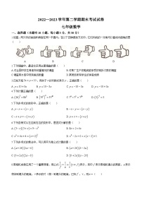 浙江省绍兴市诸暨市2022-2023学年七年级下学期期末数学试题（含答案）