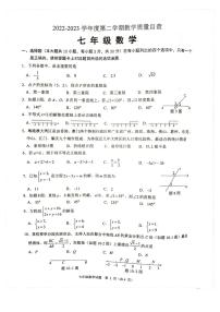广东省东莞市2022-2023学年七年级下学期期末考试数学试卷