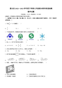 福建省泉州市惠安县2022-2023学年七年级下学期期末数学试题（含答案）