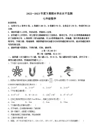 四川省成都市成华区2022-2023学年七年级下学期期末数学试题（含答案）