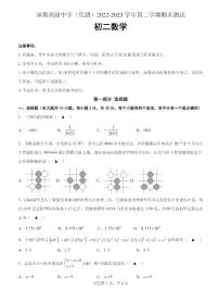 广东省深圳市高级中学2022-2023学年八年级下学期期末考试数学试题