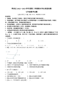 重庆市荣昌区2022-2023学年七年级下学期期末数学试题（含答案）