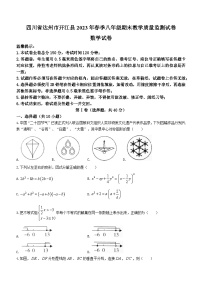 四川省达州市开江县2022-2023学年八年级下学期期末数学试题（含答案）