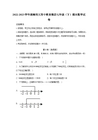 湖南师大附中教育集团2022-2023学年七年级下学期期末数学试卷（含答案）