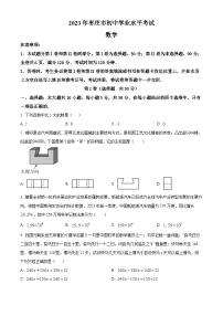 2023年山东省枣庄市中考数学真题