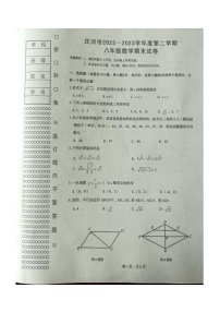 辽宁省+大连市庄河市2022-2023学年+八年级数学下学期期末试卷