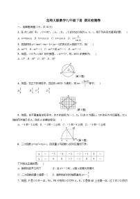 北师大版九年级数学下册期末检测3（含答案）