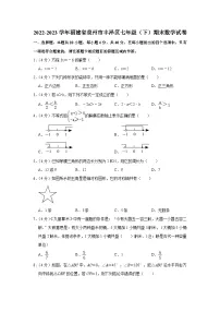 福建省泉州市丰泽区2022-2023学年下学期七年级期末数学试卷（含答案）