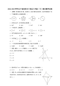 辽宁省沈阳市于洪区2022—2023学年下学期八年级期末数学试卷（含答案）