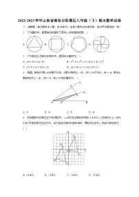2022-2023学年山东省青岛市即墨区八年级(下)期末数学试卷(含解析)