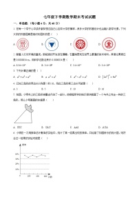 七年级数学暑假作业