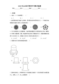 2023年山东省日照市中考数学真题（含解析）