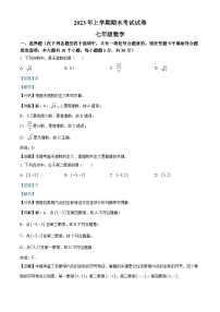 精品解析：湖南省长沙市浏阳市2022-2023学年七年级下学期期末数学试题（解析版）