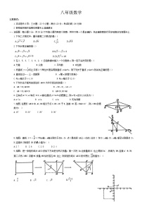 河南省驻马店市正阳县2022-2023学年八年级下学期7月期末数学试题（含答案）