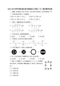 2022-2023学年吉林省长春市绿园区七年级（下）期末数学试卷