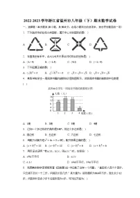 2022-2023学年浙江省温州市八年级（下）期末数学试卷（含解析）
