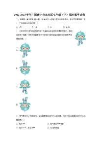 2022-2023学年广西南宁市良庆区七年级（下）期末数学试卷（含解析）