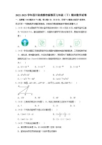 四川省成都市新都区2022-2023学年七年级下学期期末数学试卷（含答案）