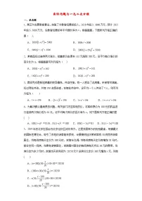 初中人教版21.3 实际问题与一元二次方程同步训练题