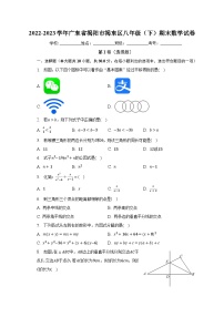 2022-2023学年广东省揭阳市揭东区八年级（下）期末数学试卷（含解析）