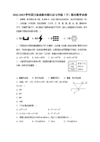 2022-2023学年四川省成都市锦江区七年级（下）期末数学试卷（含解析）