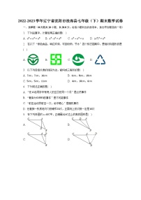 2022-2023学年辽宁省沈阳市法库县七年级（下）期末数学试卷（含解析）