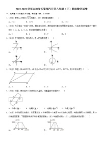 吉林省长春市汽开区2022-2023学年八年级下学期期末数学试卷（含答案）