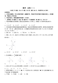 云南省昭通市巧家县大寨中学2022-2023学年九年级下学期3月月考数学试题（含答案）