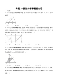 2023年中考数学真题分类汇编——专题19 图形的平移翻折对称（全国通用）