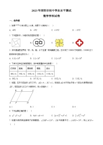 2023年广东省深圳市中考数学真题 （解析版）