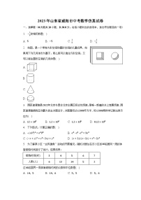 2023年山东省威海市中考数学仿真试卷（含解析）