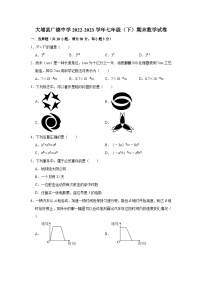 广东省梅州市大埔县广德中学2022-2023学年七年级下学期期末数学试卷（含答案）