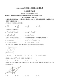 辽宁省葫芦岛市兴城市2022-2023学年八年级下学期期末数学试题（含答案）