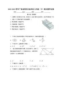 广东省深圳市盐田区2022-2023学年七年级下学期期末数学试卷（含答案）
