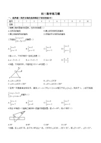 山东省淄博市桓台县2022-2023学年七年级下学期期末数学试题（含答案）