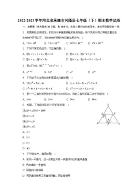 2022-2023学年河北省承德市兴隆县七年级（下）期末数学试卷（含解析）