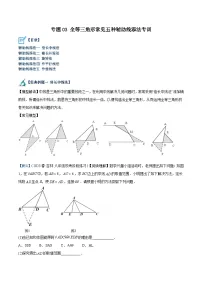 专题03 全等三角形常见五种辅助线添法专训-2023-2024八年级数学上册重难点专题提升精讲精练(苏科版)