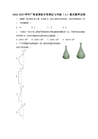 2022-2023学年广东省珠海市香洲区七年级（上）期末数学试卷（含解析）