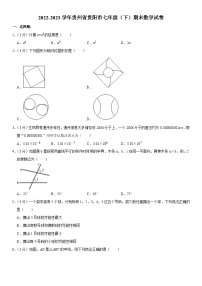 贵州省贵阳市2022-2023学年七年级下学期期末数学试卷（含答案）