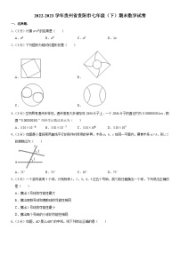 贵州省贵阳市2022-2023学年七年级下学期期末数学试卷（含答案）