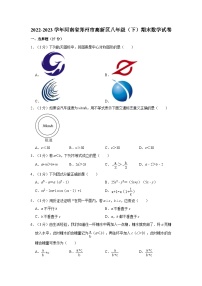 2022-2023学年河南省郑州市高新区八年级（下）期末数学试卷