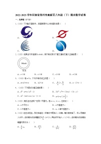 河南省郑州市高新区2022-2023学年八年级下学期期末数学试卷（含答案）