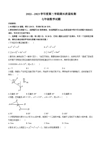 山东省菏泽市单县2022-2023学年七年级下学期期末数学试题（含答案）