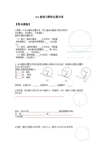 2.5 直线与圆的位置关系-2023年新九年级数学同步精讲精练（苏科版）