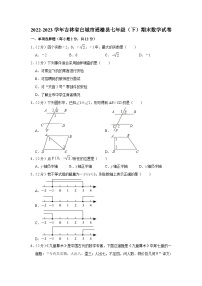 吉林省白城市通榆县2022-2023学年七年级下学期期末考试数学试卷（含答案）