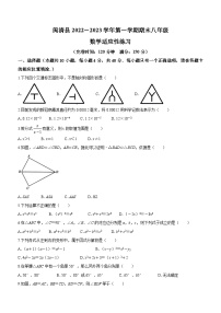 福建省福州市闽清县2022-2023学年八年级上学期期末数学试题（含答案）